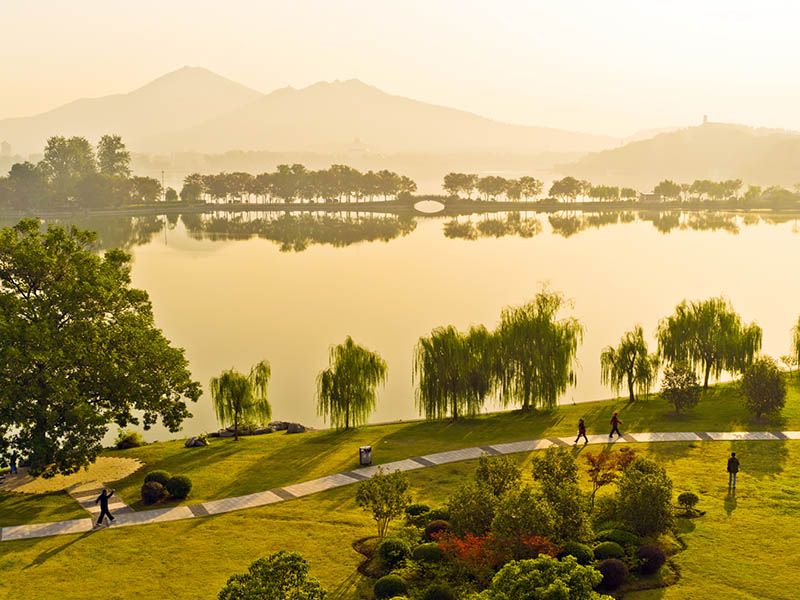 Parque do Lago Nanjing Xuanwu